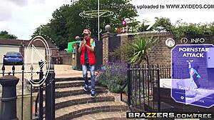 Brazzers features pornstars like Alexa Tomas Ella Hughes Patty Michova and Jordi in parody