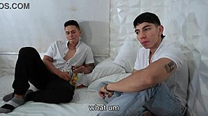 latina with perfect tits enjoys two huge cocks just for her in this wild party part 1 by esteban gamboa