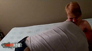 Amateur blonde with small tits fucked hard