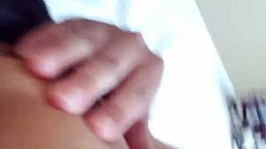 native american blowjob with big cock sucking, cum in mouth, and swallowing from cute canadian couple