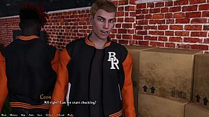 In Being a Dik episode 58, two hot kissing lesbians suggested a throuple with me. They moved from the dorm into the sorority house for more fun.