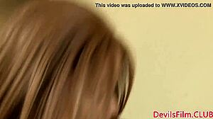 Pierced ebony cheerleader fucks the gardener with blowjob and riding cowgirl outdoors