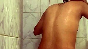 I found my wife bathing and recorded her with a hidden camera