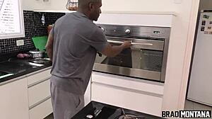 Peruvian Pornstar Angel Lima Rides Big Cock in Anal Assfucking After Homemade Dinner Turns Wild