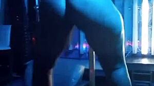 african kenyan stripper teases with big ass and tits while stripping live on instagram