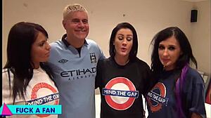 scoobys brutal gangbang scarlett carla with deepthroat muff diving cum swapping orgy