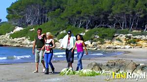 why not join group sex with naughty blonde and brunette beach girls