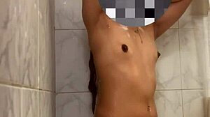 I found my wife bathing and recorded her with a hidden camera