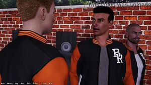 In Being a Dik episode 58, two hot kissing lesbians suggested a throuple with me. They moved from the dorm into the sorority house for more fun.