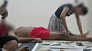 Happy Ending Massage Turns into Flashing Surprise