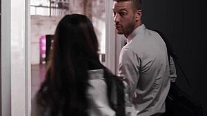 Hey, that teacher just took this asian teen's virginity with deep blowjob and pussy sex