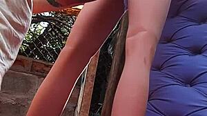 Magrela spreads ass for deep toy fucking in wild sex session