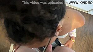 Sascha Stage drops by her neighbor's place for a friendly visit