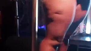 african kenyan stripper teases with big ass and tits while stripping live on instagram