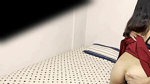 hey, spying on my university roommate nataly from mexico in her private moments