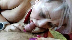 three shabbat blowjobs in close-up as a gift from a mature fairy whore from moscow