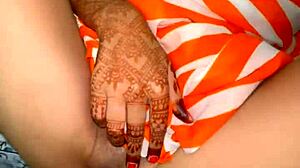 Wife Double Creampied by Hubby and Young 18+ in Wet Cunilingus Action