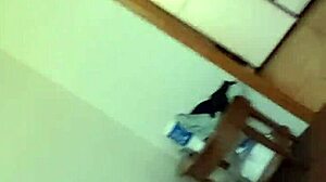 native american blowjob with big cock sucking, cum in mouth, and swallowing from cute canadian couple