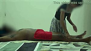 Happy Ending Massage Turns into Flashing Surprise