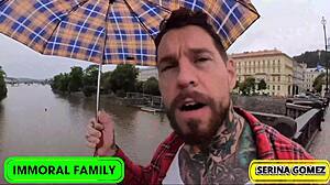 duck feeding led to dick sucking... serina swallows dean's cream now??