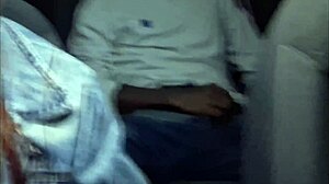 redhead app driver catches passenger masturbating in the back seat during wild ride