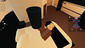 Roblox Porn Blacked with Blonde Milf Riding Big Black Cock in Rough Anal Sex and Wet Tits Action