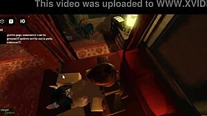 subtle creampie hints at pregnancy from a black cock encounter in the hotel room