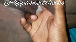 Hey, check out this bbw ebony creampie surprise from fingering