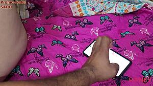 Amateur teen slave in bdsm session takes double penetration with rabbit vibrator in asshole and pussy. Huge gaping follows from toys and farting.