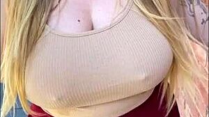 I feel so neglected with my bf gone but my all natural big tits need some real attention