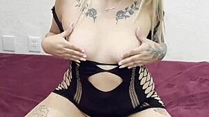 Contrasting Self-Pleasure Leads to Intense Fucking and Dripping Semen in Tight Wet Pussy