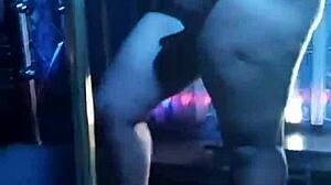 african kenyan stripper teases with big ass and tits while stripping live on instagram