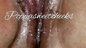 Hey, check out this bbw ebony creampie surprise from fingering