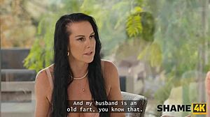 shame4k street whore texas patti sneaks behind fence for cheating seduction fuck with young 18+ stud