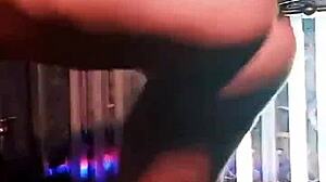 african kenyan stripper teases with big ass and tits while stripping live on instagram