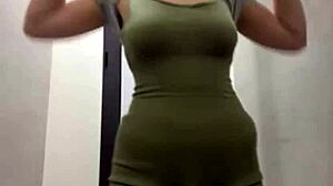 Horny Bbw Teen Feels Intense Emotions With Bouncing Natural Tits In Gym