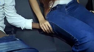 redhead app driver catches passenger masturbating in the back seat during wild ride