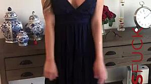 Hot busty blonde milf ellie lilly gets naked for casting interview