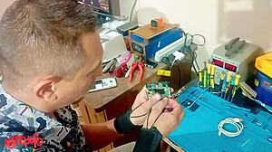 Amateur Brazilian Blonde with Big Ass and Tits Gets Wild. Mature Beauty Goes Crazy in Seductive Satisfaction.