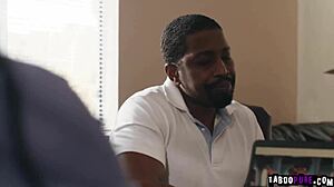 Happy Newlyweds Little 18+ Puck and Isiah Maxwell Tries to Enjoy Intimate Fuck Sesh in the House Where They Can Feel Some Unseen Presence