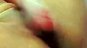 I'm so desperate for cock I made my own homemade dildo