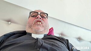 putalocura - gordita española de gran culo laura baby se confiesa follando al padre damián