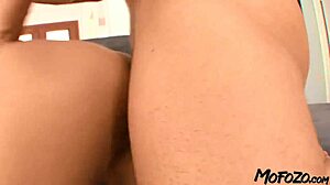 Real amateur homemade sex with horny dancer: deepthroat blowjob, rough anal, and wet orgasms