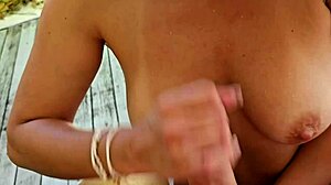 teen babe gives homemade pov blowjob with deepthroat cumshot in mouth for best orgasm