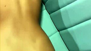 This beautiful 18 year old woman meets a guy with a big black cock. She fucks him hard in homemade video and ends up covered in cum.