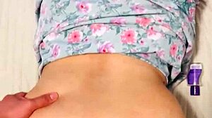 Oh Wow, My Husband Pounds Me Hard in Doggy Style with Fishnets and Dress On!