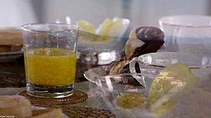 Gym bunny mary rock starts her workout with curvy brunette body in the gym. Then she rides cowgirl on stud neighbour's cock and licks up his spunk in hardcore action.