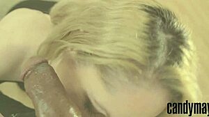 Hey check out candy may giving a pantie cum blowjob