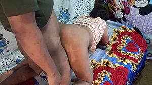 Hey, isn't this desi neighbor chubby bhabhi cheating with husband's friend in hardcore doggystyle rough sex with big ass shaking and dirty talk just wild?