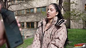 german scout picks up skinny latina teen 18+ helen star for rough casting fuck in berlin!